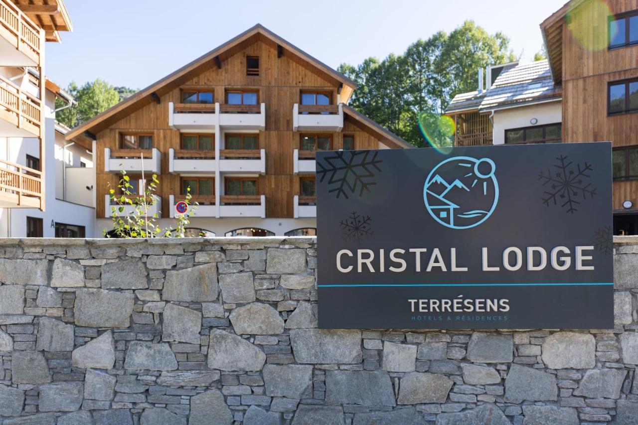 Hotel Le Cristal Lodge - Terresens Saint-Chaffrey Exterior foto